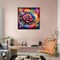 Music Diamond Painting Kits for Adults,5D Rainbow Rose Diamond Art Kits for Beginners,DIY Full Drill Diamond Gem Art with Painting Kits for Home Wall Decor 12 x 12 Inch Music Rose